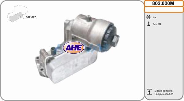 AHE 802.020M - Eļļas radiators, Motoreļļa ps1.lv