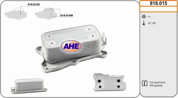AHE 818.015 - Eļļas radiators, Motoreļļa ps1.lv