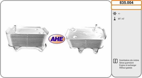 AHE 835.004 - Eļļas radiators, Motoreļļa ps1.lv