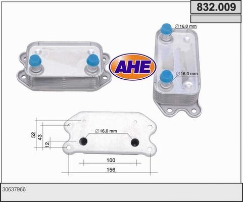 AHE 832.009 - Eļļas radiators, Motoreļļa ps1.lv