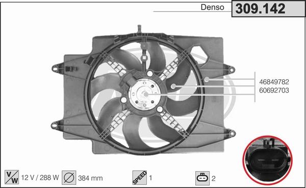 AHE 309.142 - Ventilators, Motora dzesēšanas sistēma ps1.lv