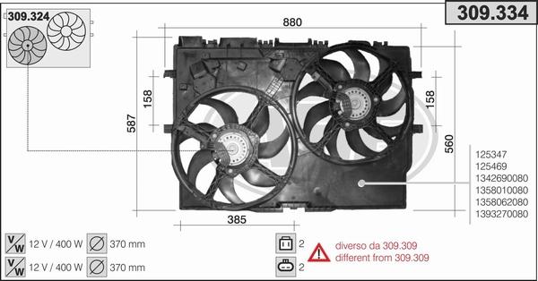 AHE 309.334 - Ventilators, Motora dzesēšanas sistēma ps1.lv