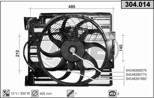 AHE 304.014 - Ventilators, Motora dzesēšanas sistēma ps1.lv