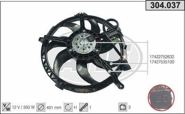 AHE 304.037 - Ventilators, Motora dzesēšanas sistēma ps1.lv