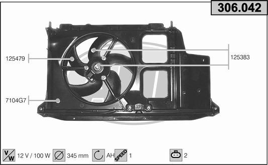 AHE 306.042 - Ventilators, Motora dzesēšanas sistēma ps1.lv