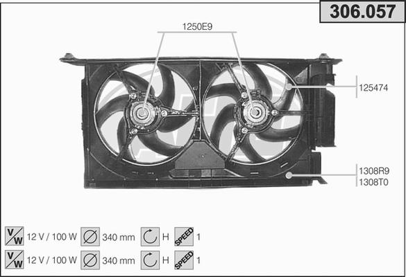 AHE 306.057 - Ventilators, Motora dzesēšanas sistēma ps1.lv