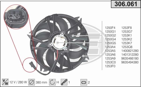 AHE 306.061 - Ventilators, Motora dzesēšanas sistēma ps1.lv