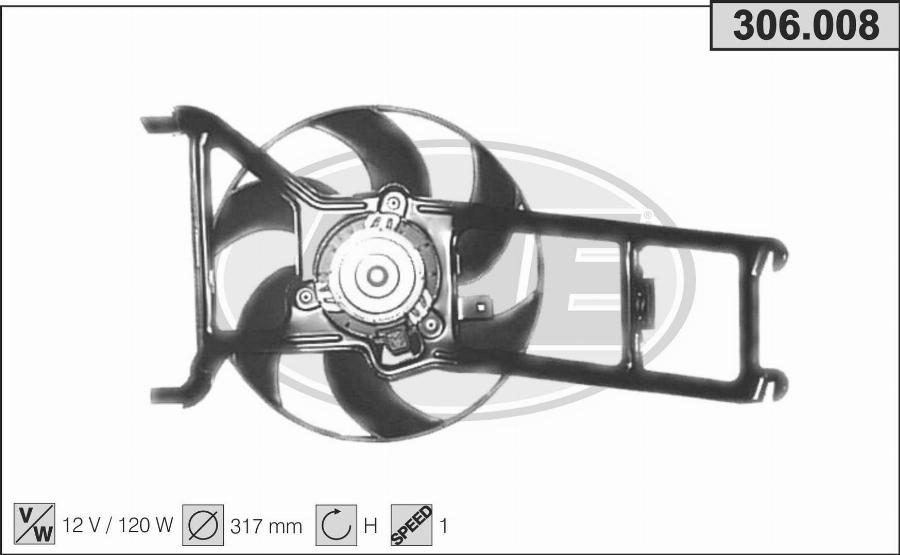 AHE 306.008 - Ventilators, Motora dzesēšanas sistēma ps1.lv