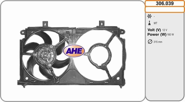 AHE 306.039 - Ventilators, Motora dzesēšanas sistēma ps1.lv