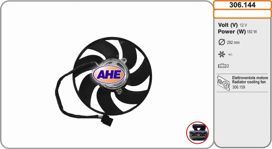 AHE 306.144 - Ventilators, Motora dzesēšanas sistēma ps1.lv