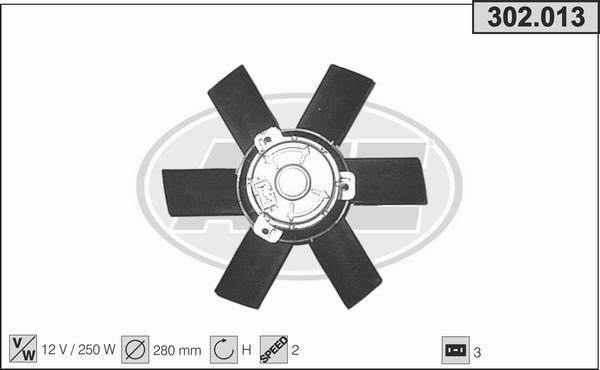 AHE 302.013 - Ventilators, Motora dzesēšanas sistēma ps1.lv