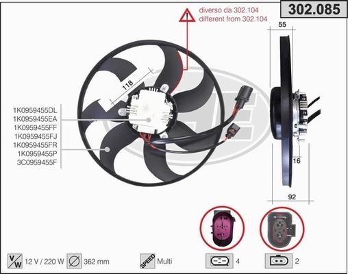 AHE 302.085 - Ventilators, Motora dzesēšanas sistēma ps1.lv