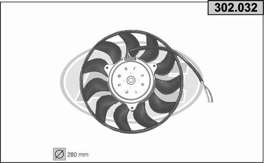 AHE 302.032 - Ventilators, Motora dzesēšanas sistēma ps1.lv