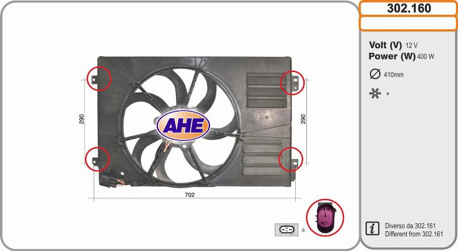 AHE 302.160 - Ventilators, Motora dzesēšanas sistēma ps1.lv