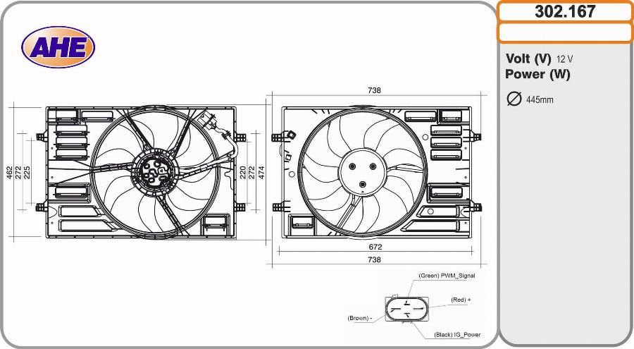 AHE 302.167 - Ventilators, Motora dzesēšanas sistēma ps1.lv