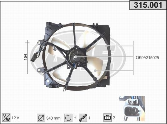 AHE 315.001 - Ventilators, Motora dzesēšanas sistēma ps1.lv