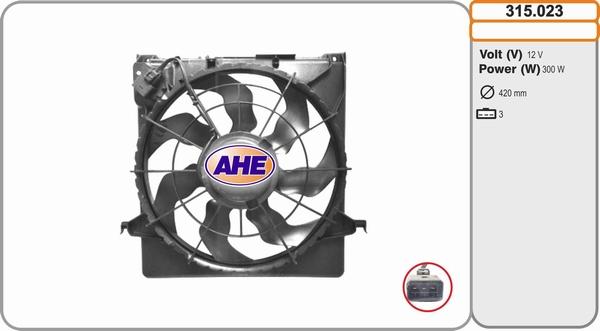 AHE 315.023 - Ventilators, Motora dzesēšanas sistēma ps1.lv