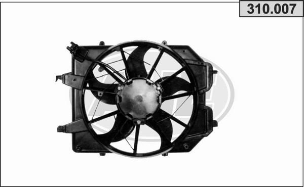 AHE 310.007 - Ventilators, Motora dzesēšanas sistēma ps1.lv