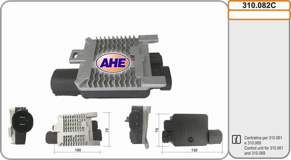 AHE 310.082C - Ventilators, Motora dzesēšanas sistēma ps1.lv