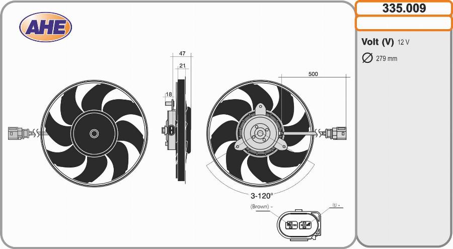 AHE 335.009 - Ventilators, Motora dzesēšanas sistēma ps1.lv