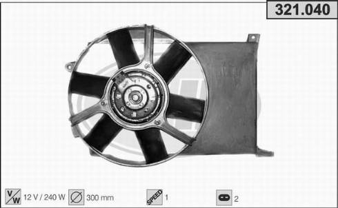 AHE 321.040 - Ventilators, Motora dzesēšanas sistēma ps1.lv