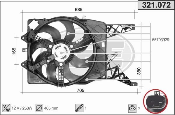 AHE 321.072 - Ventilators, Motora dzesēšanas sistēma ps1.lv