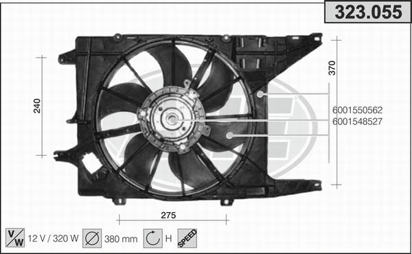 AHE 323.055 - Ventilators, Motora dzesēšanas sistēma ps1.lv