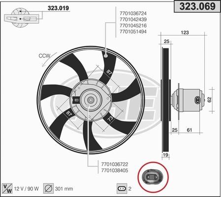 AHE 323.069 - Ventilators, Motora dzesēšanas sistēma ps1.lv