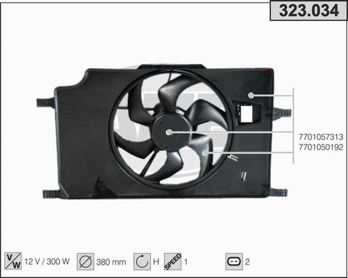 AHE 323.034 - Ventilators, Motora dzesēšanas sistēma ps1.lv