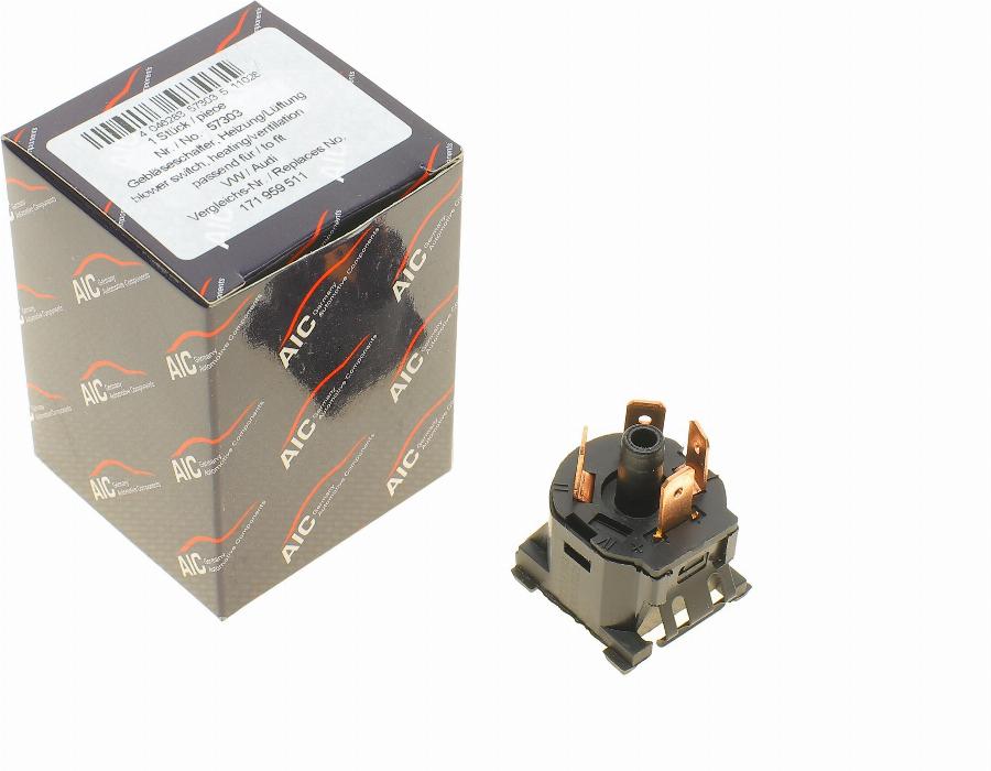 AIC 57303 - Ventilatora slēdzis, Apsilde / Ventilācija ps1.lv