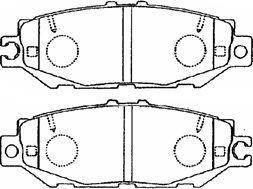 Roulunds Braking 646481 - Bremžu uzliku kompl., Disku bremzes ps1.lv