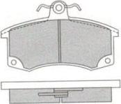 Aisin ASN-2154 - Bremžu uzliku kompl., Disku bremzes ps1.lv