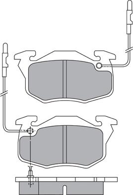 AISIN ASN-2153 - Bremžu uzliku kompl., Disku bremzes ps1.lv