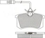 Aisin ASN-2292 - Bremžu uzliku kompl., Disku bremzes ps1.lv