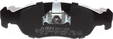 AISIN BPCI-1004 - Bremžu uzliku kompl., Disku bremzes ps1.lv