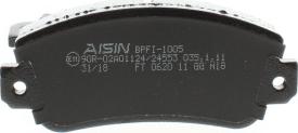 AISIN BPFI-1005 - Bremžu uzliku kompl., Disku bremzes ps1.lv