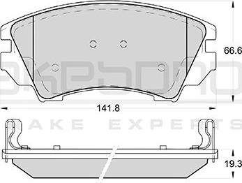 TRUPART DP41684RS - Bremžu uzliku kompl., Disku bremzes ps1.lv