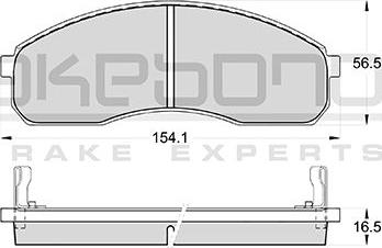 Magneti Marelli 363916060976 - Bremžu uzliku kompl., Disku bremzes ps1.lv