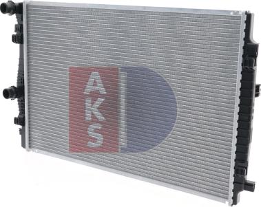 AKS Dasis 480093N - Radiators, Motora dzesēšanas sistēma ps1.lv