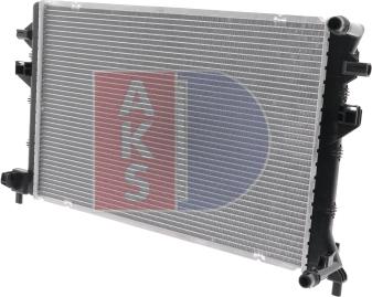 AKS Dasis 480002N - Radiators, Motora dzesēšanas sistēma ps1.lv