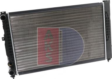 AKS Dasis 480007N - Radiators, Motora dzesēšanas sistēma ps1.lv