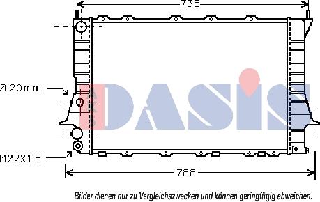 AKS Dasis 481100N - Radiators, Motora dzesēšanas sistēma ps1.lv