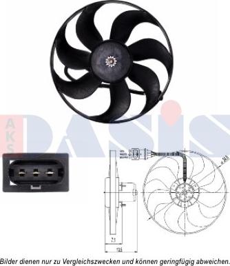 AKS Dasis 488029N - Ventilators, Motora dzesēšanas sistēma ps1.lv