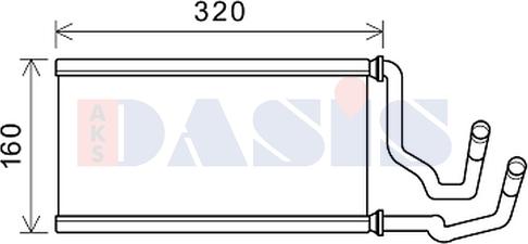 AKS Dasis 519034N - Siltummainis, Salona apsilde ps1.lv