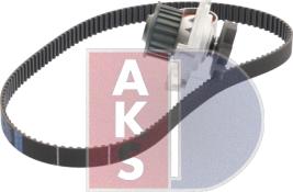 AKS Dasis 570303N - Ūdenssūknis + Zobsiksnas komplekts ps1.lv