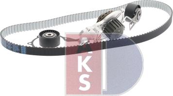 AKS Dasis 570319N - Ūdenssūknis + Zobsiksnas komplekts ps1.lv