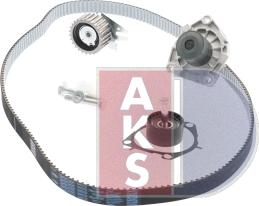 AKS Dasis 570332N - Ūdenssūknis + Zobsiksnas komplekts ps1.lv