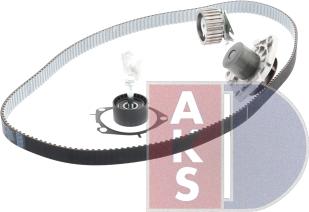 AKS Dasis 570332N - Ūdenssūknis + Zobsiksnas komplekts ps1.lv