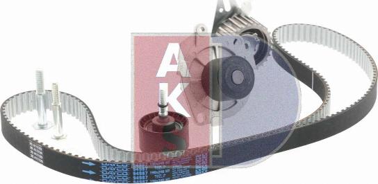 AKS Dasis 570291N - Ūdenssūknis + Zobsiksnas komplekts ps1.lv