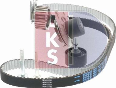 AKS Dasis 570291N - Ūdenssūknis + Zobsiksnas komplekts ps1.lv